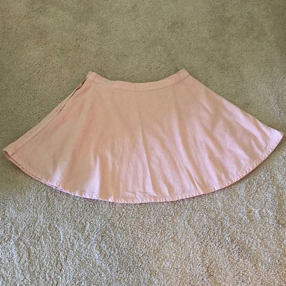 American Apparel Pink Corduroy Circle Skirt - Picture 4 of 4